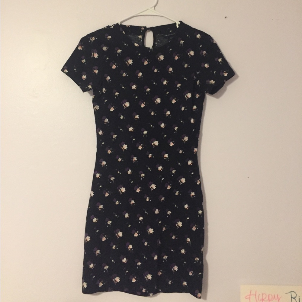 Floral bodycon dress